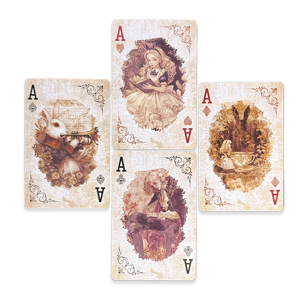 55 cartes à jouer Alice au pay - Vintage Collectible Board Games avis et prix