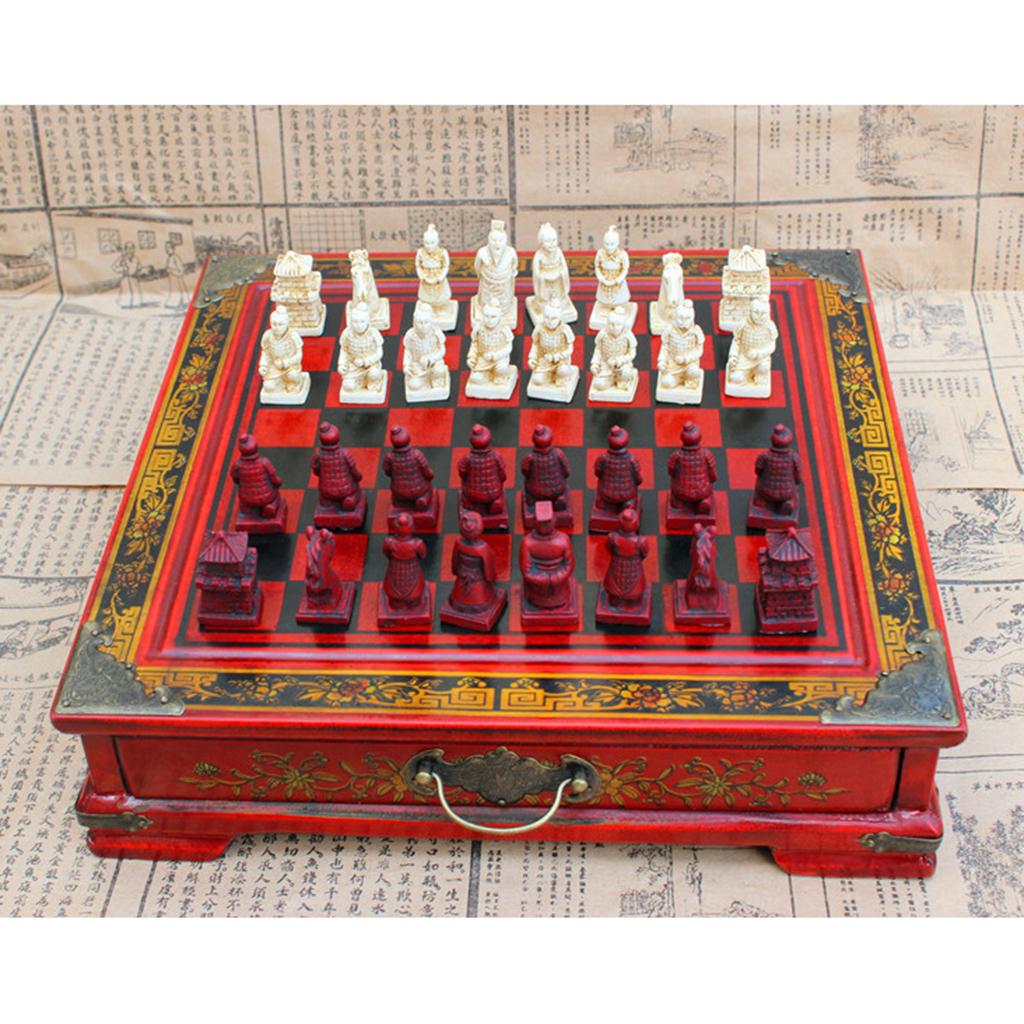 Jeu d'échecs vintage chinois e - Vintage Collectible Board Games avis et prix
