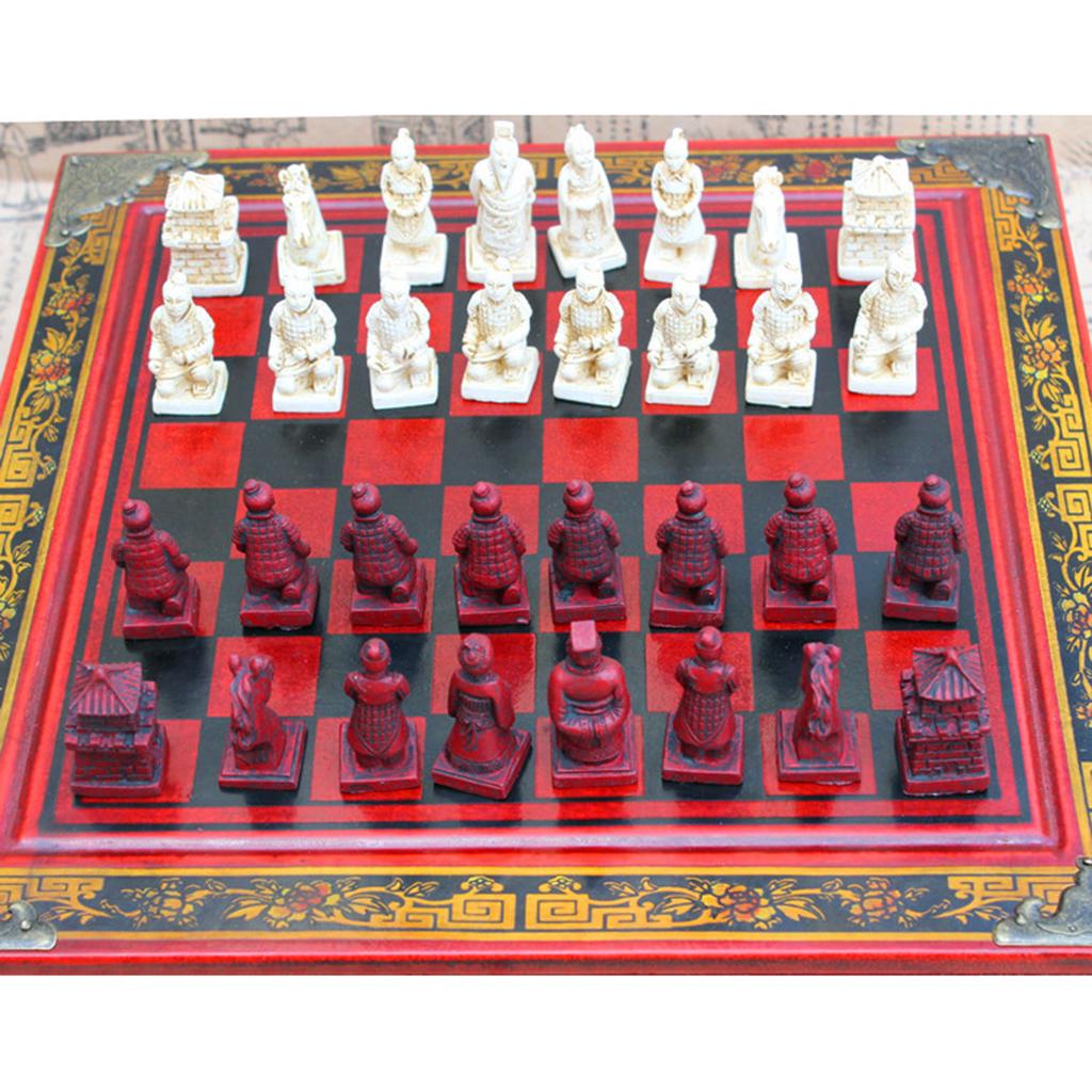 Jeu d'échecs vintage chinois e - Vintage Collectible Board Games avis et prix