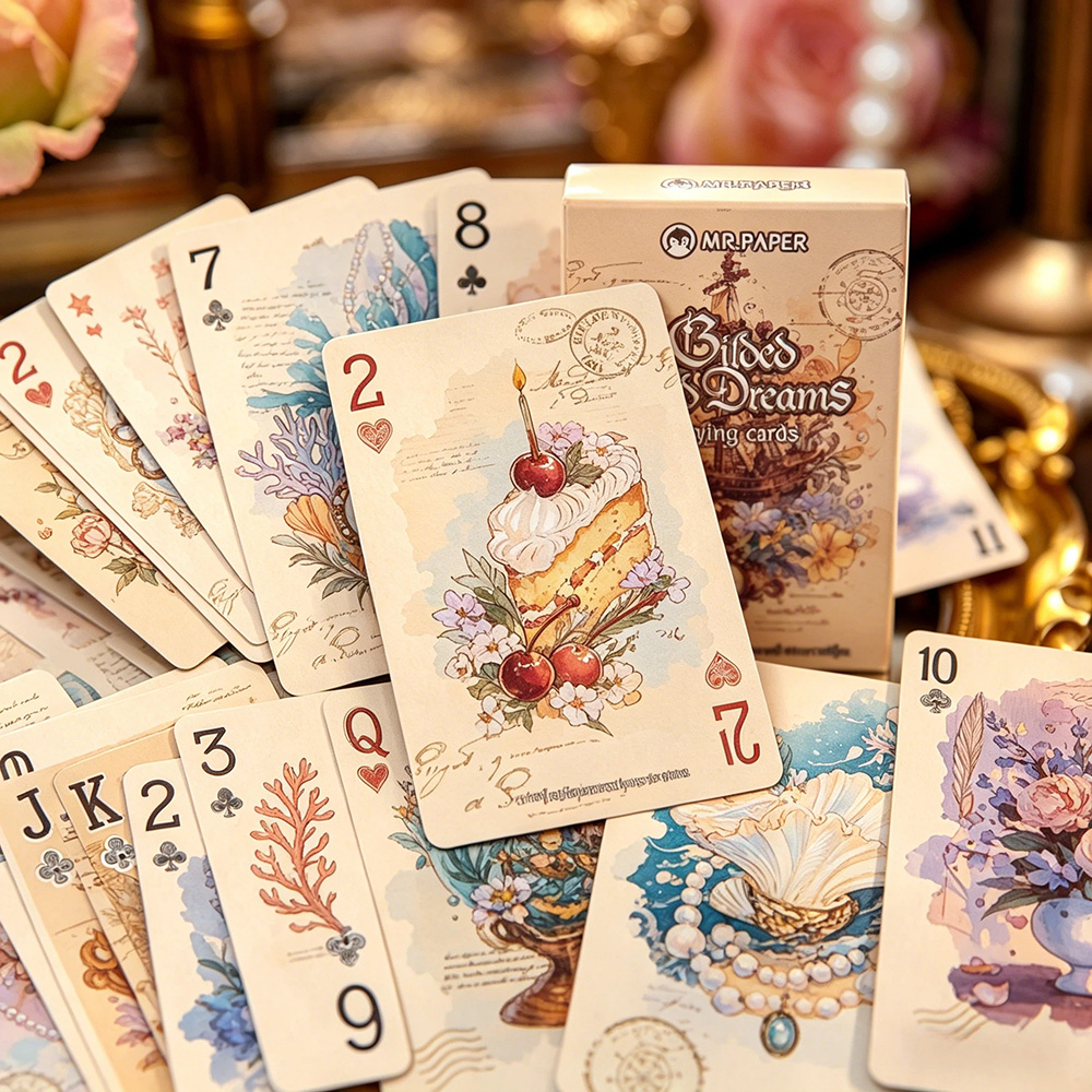 55 cartes à jouer esthétiques  - Vintage Collectible Board Games avis et prix