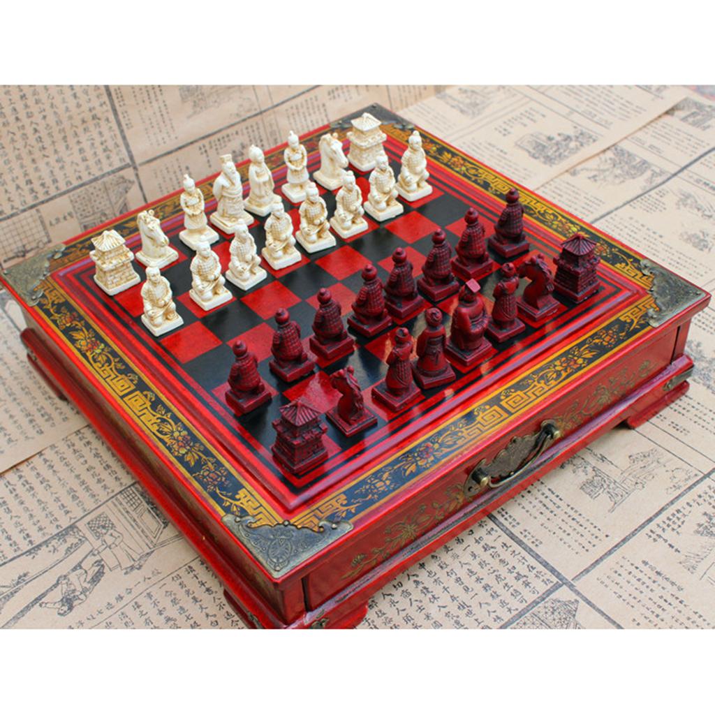 Jeu d'échecs chinois vintage e - Vintage Collectible Board Games avis et prix