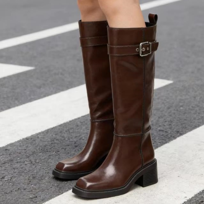 Bottes marron style britanniqu - Vintage Zipper avis et prix