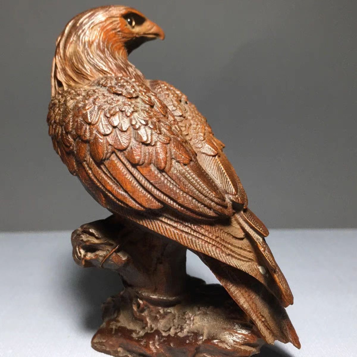 Ornement de faucon sculpté en  - Vintage Collectible Christmas Ornaments avis et prix