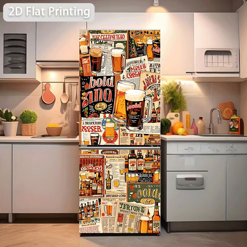 Autocollant pour réfrigérateur - Vintage Cartoon Collectible avis et prix