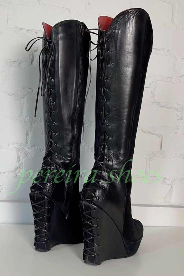 Lady noir plate-forme compensé - Vintage Zipper avis et prix