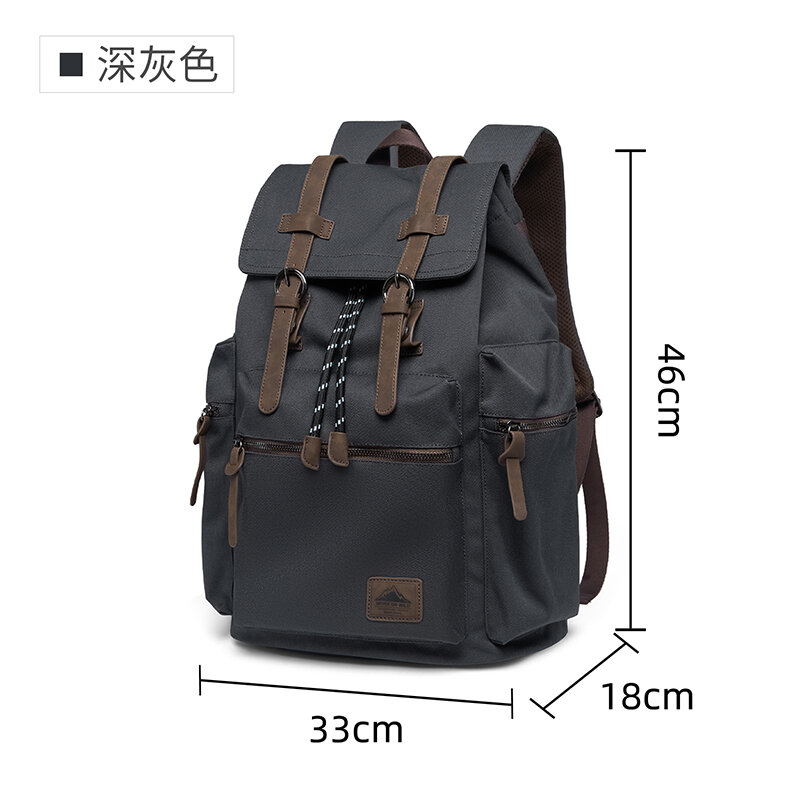 Sac à dos à rabat grand format - Vintage Zipper avis et prix