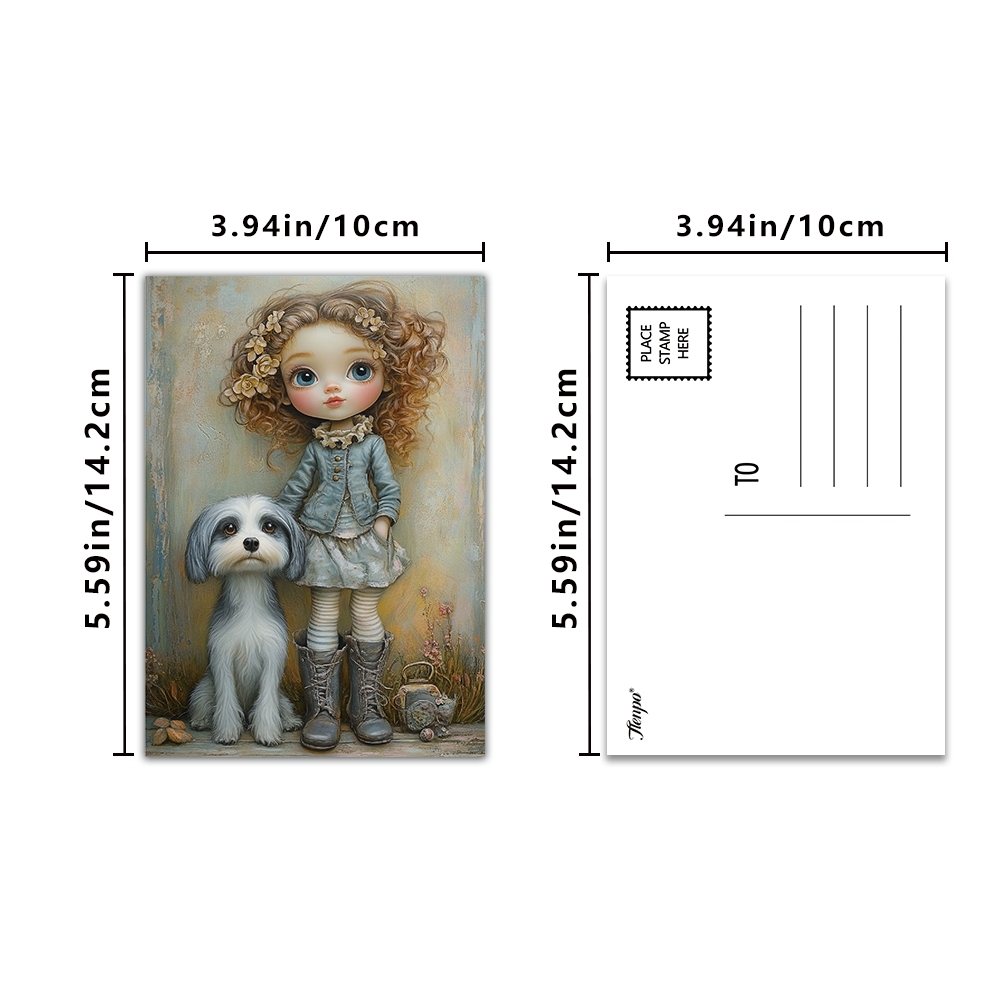 Cartes postales de poupée mign - Vintage Collectible And Vintage Dolls avis et prix