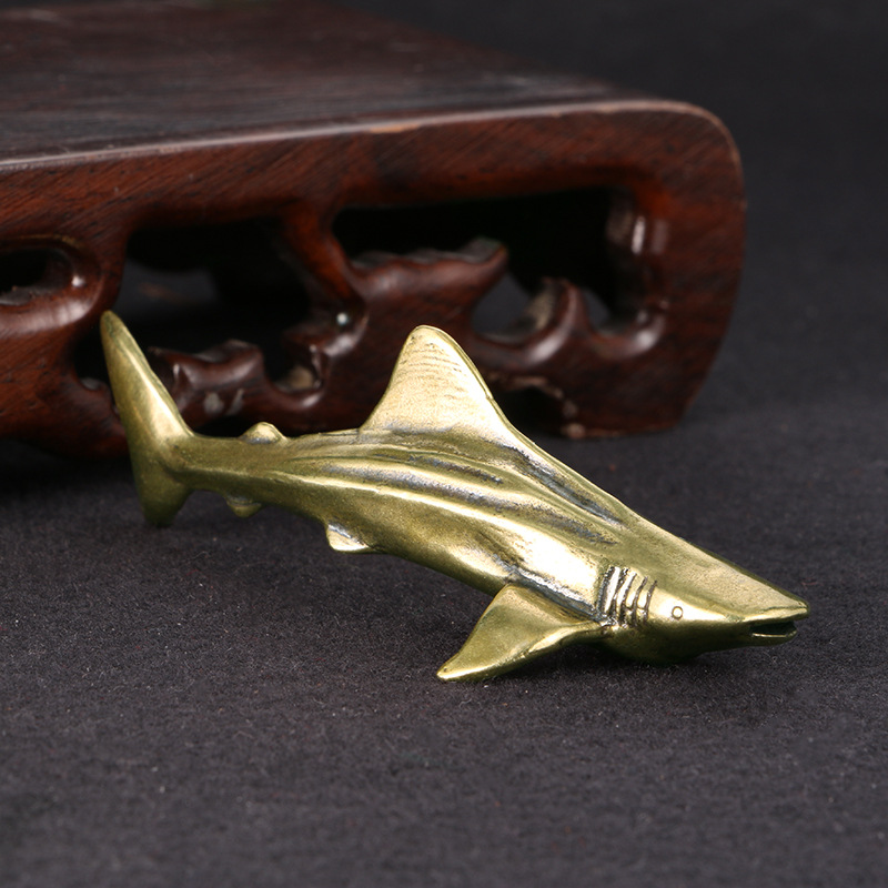 Figurine de requin en laiton v - Vintage Collectible Christmas Ornaments avis et prix