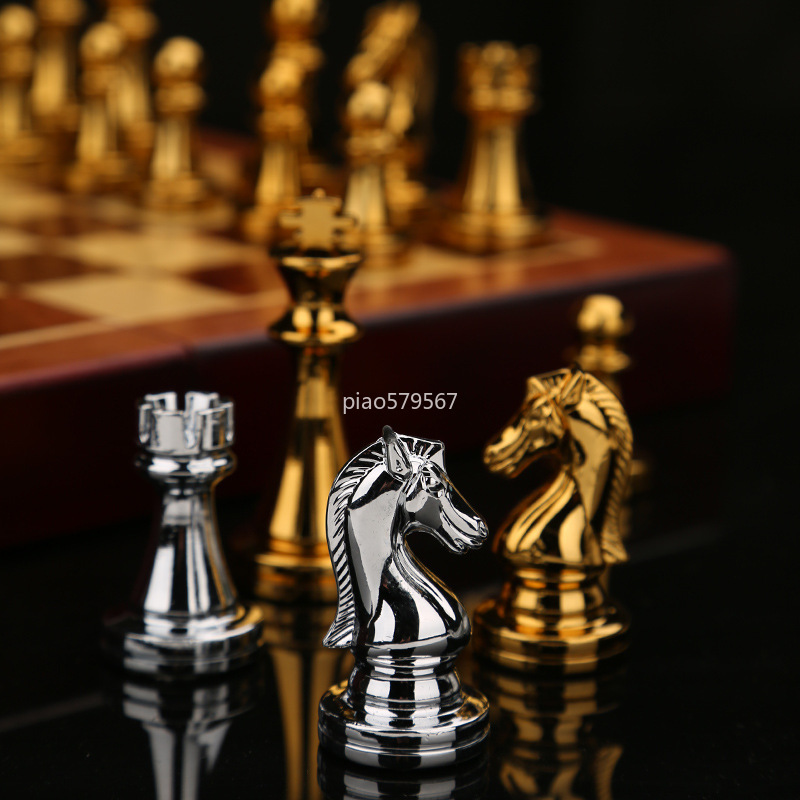 Jeu d'échecs de luxe en bois a - Vintage Collectible Board Games avis et prix